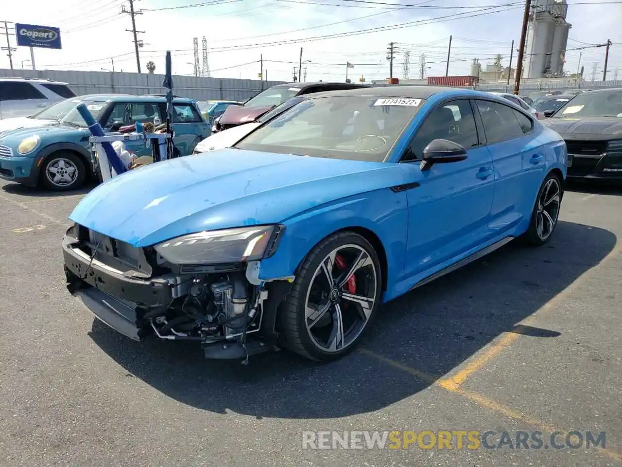 2 Photograph of a damaged car WUAAWCF51NA901969 AUDI S5/RS5 2022