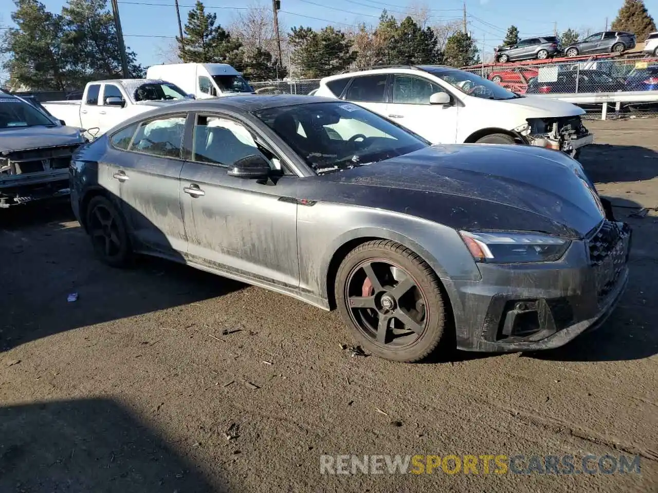 4 Photograph of a damaged car WAUC4CF54PA005306 AUDI S5/RS5 2023