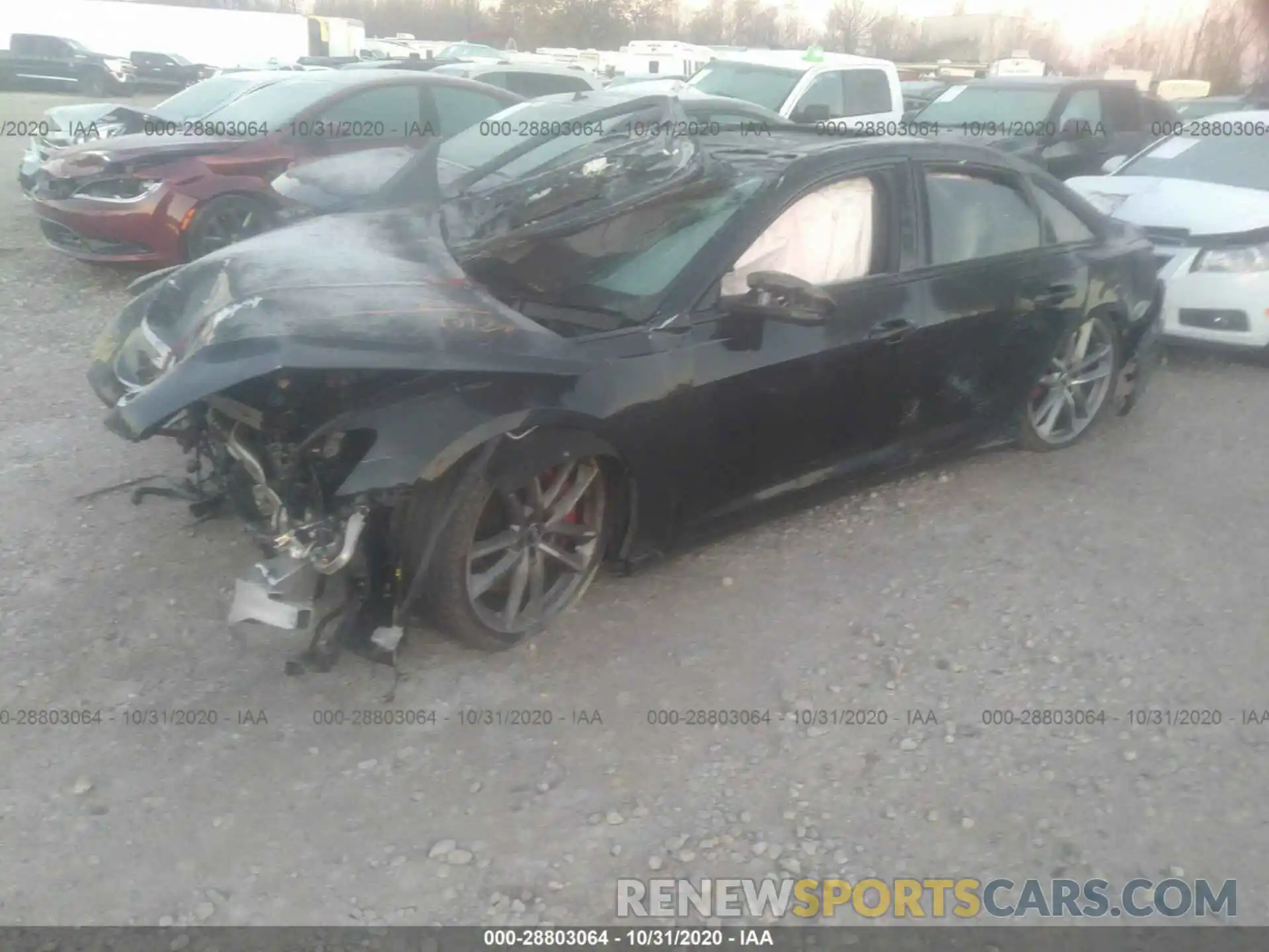 2 Photograph of a damaged car WAUFFAF29LN046907 AUDI S6 2020