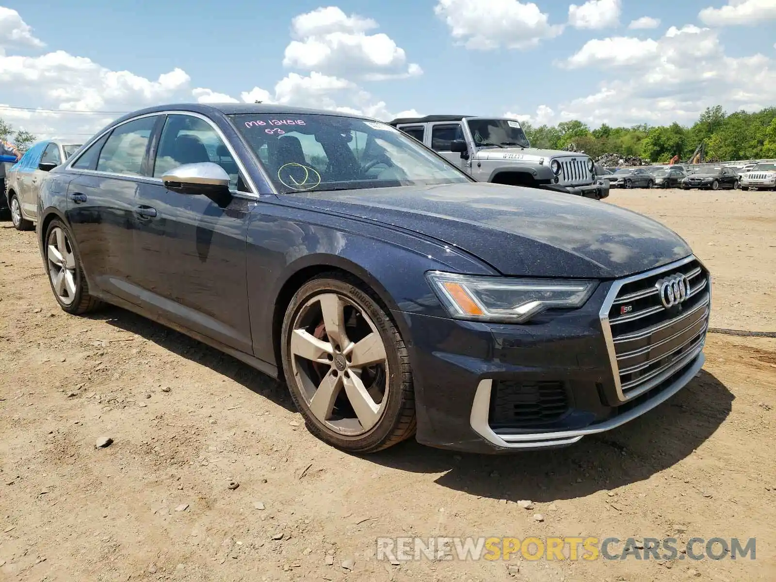 1 Photograph of a damaged car WAUDFAF27LN087172 AUDI S6/RS6 2020