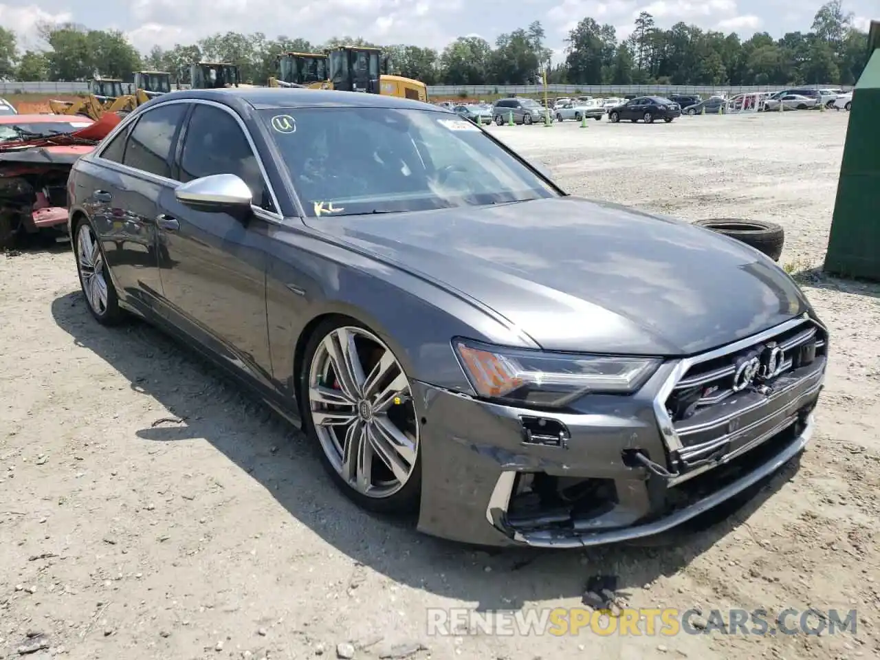 1 Photograph of a damaged car WAUFFAF20LN046794 AUDI S6/RS6 2020