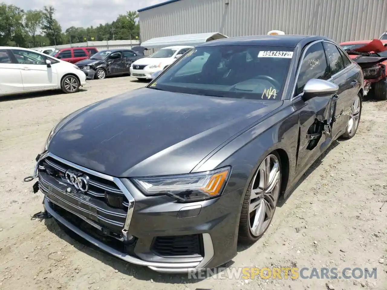 2 Photograph of a damaged car WAUFFAF20LN046794 AUDI S6/RS6 2020