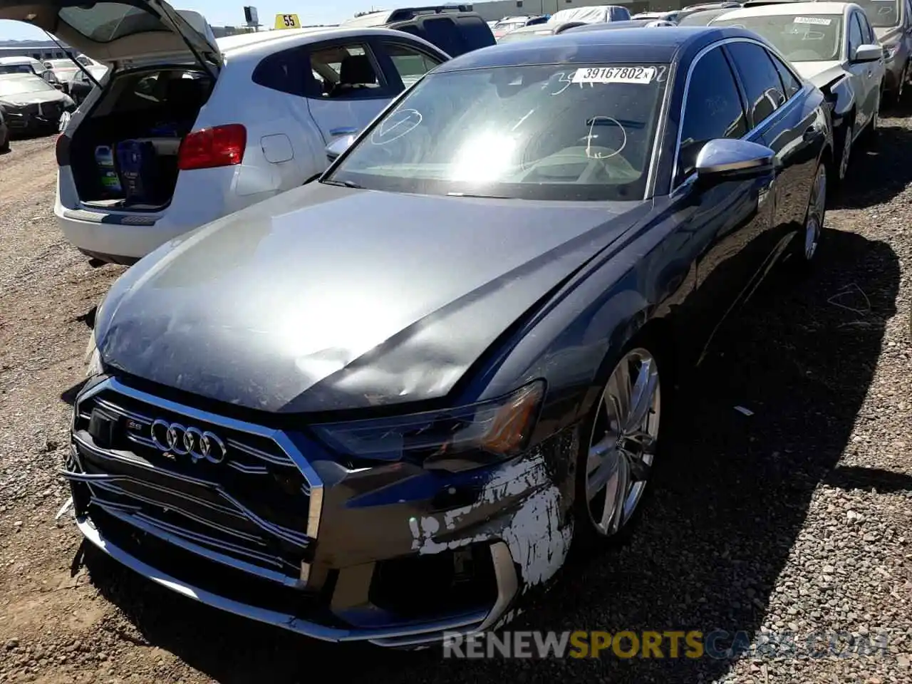 2 Photograph of a damaged car WAUFFAF21LN016199 AUDI S6/RS6 2020