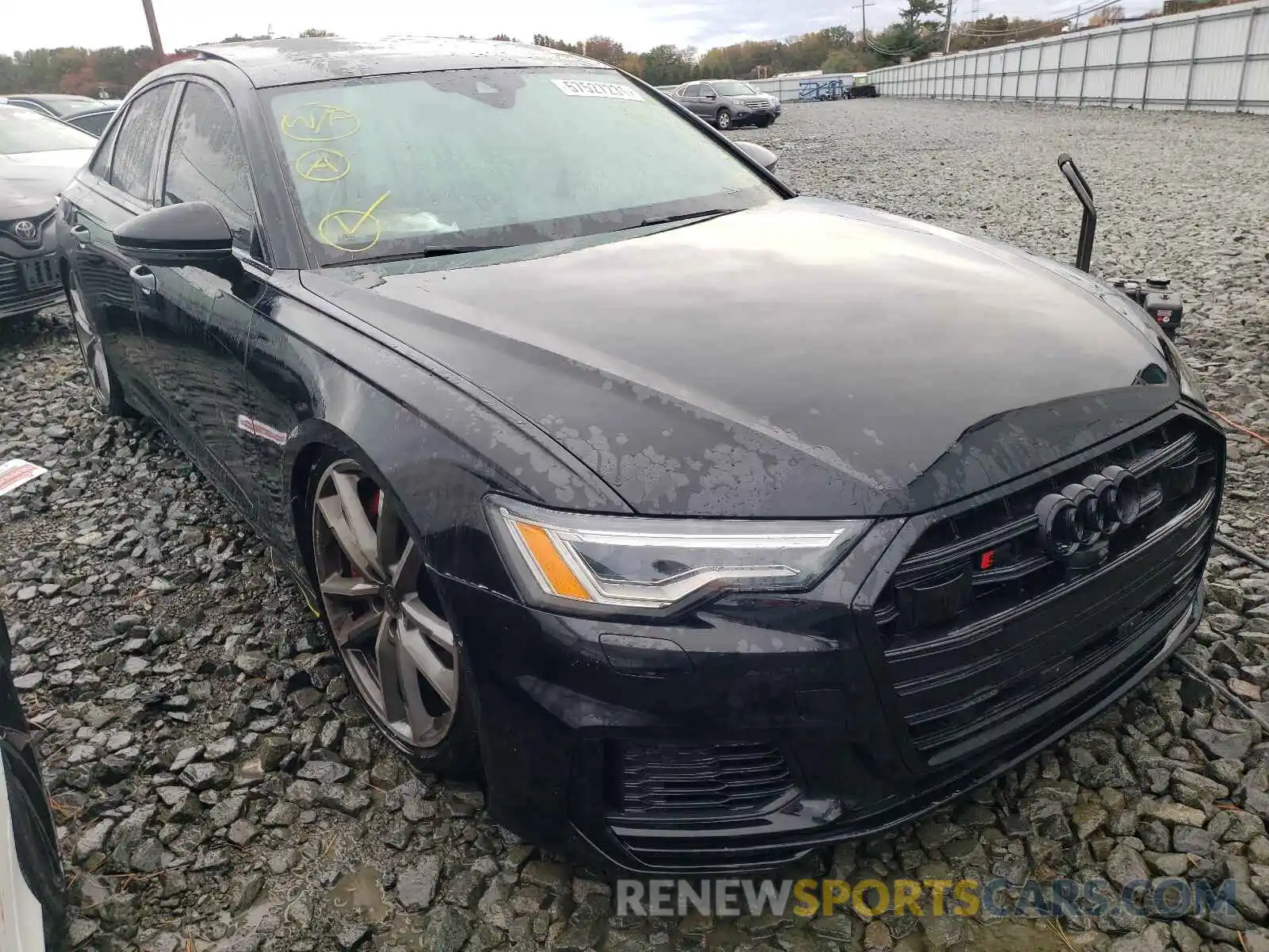 1 Photograph of a damaged car WAUDFAF26MN054438 AUDI S6/RS6 2021