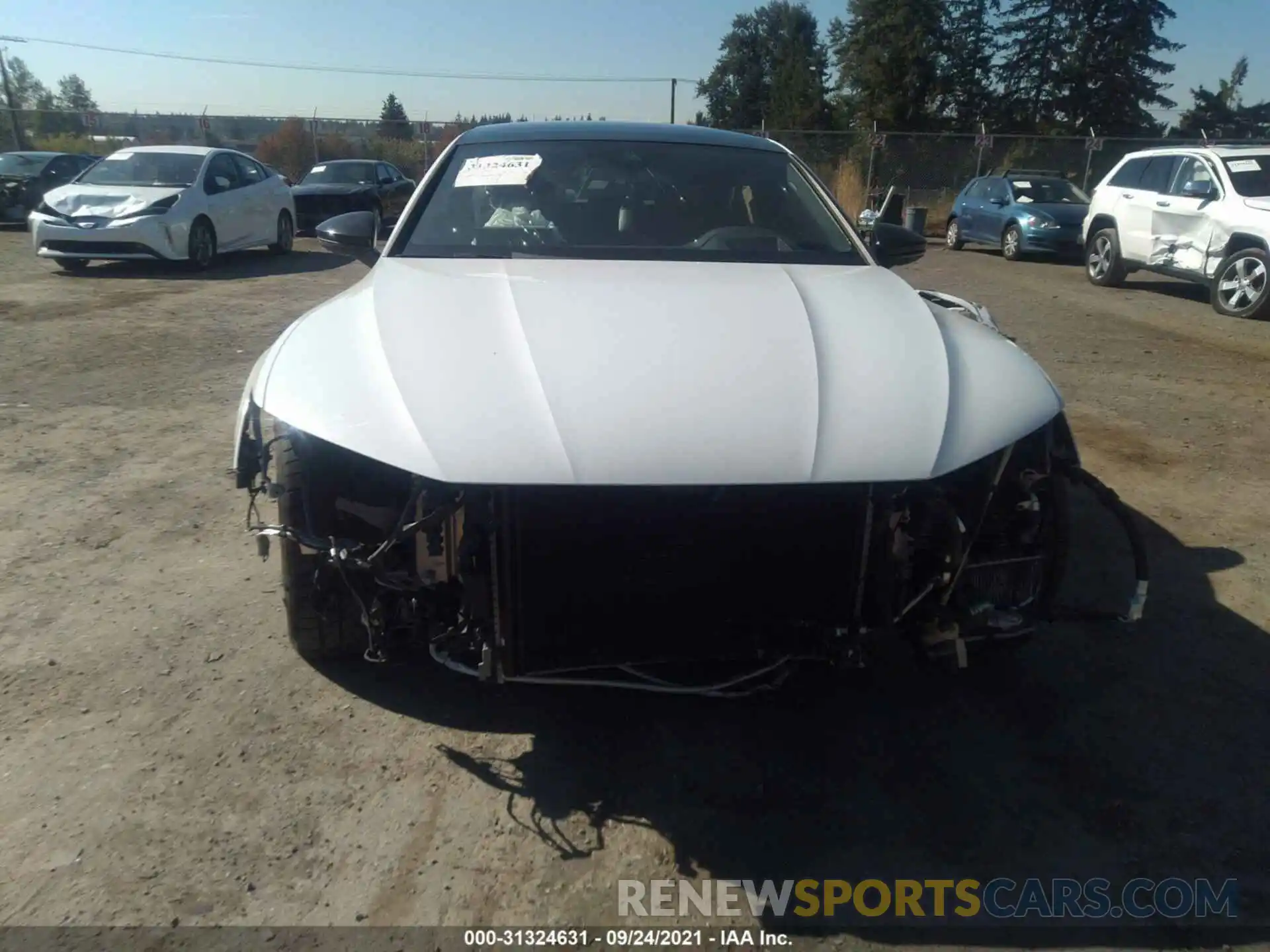 6 Photograph of a damaged car WAUPFAF27LN035294 AUDI S7 2020