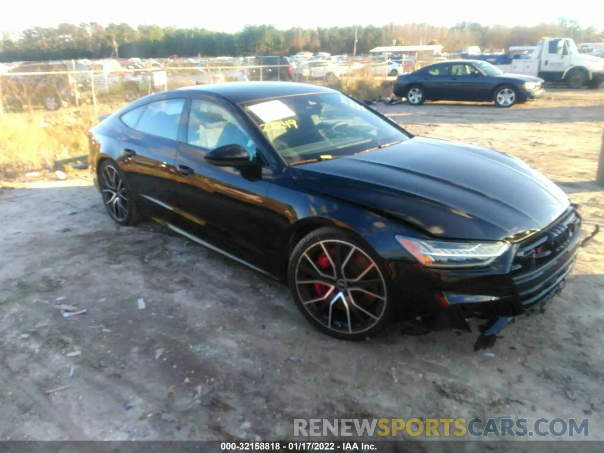 1 Photograph of a damaged car WAUSFBF24MN060106 AUDI S7 2021