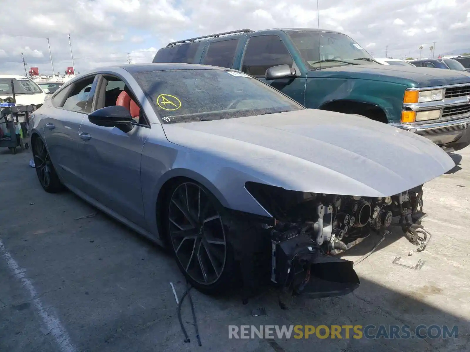 1 Photograph of a damaged car WAUPFAF23LN030660 AUDI S7/RS7 2020