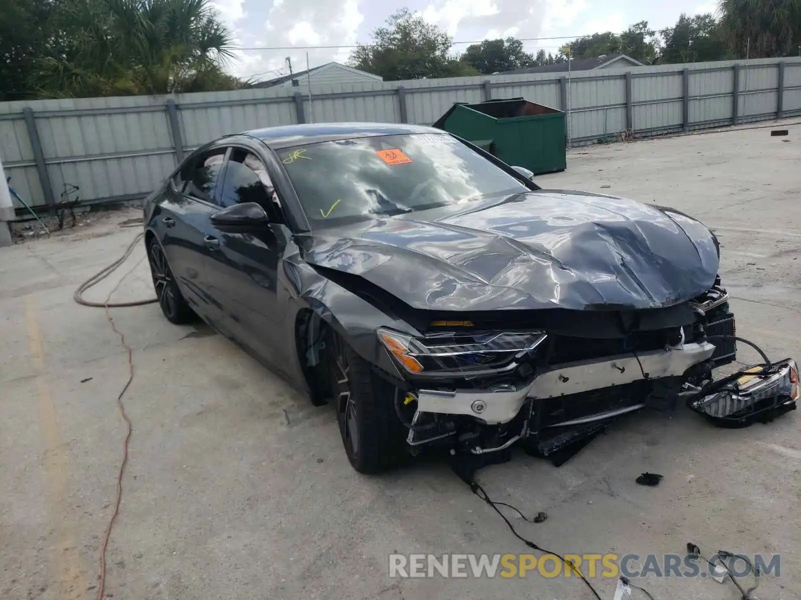 1 Photograph of a damaged car WAUSFAF20LN032165 AUDI S7/RS7 2020