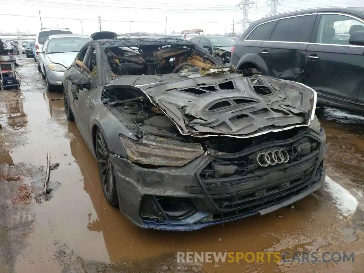 1 Photograph of a damaged car WAUSFAF21LN057897 AUDI S7/RS7 2020