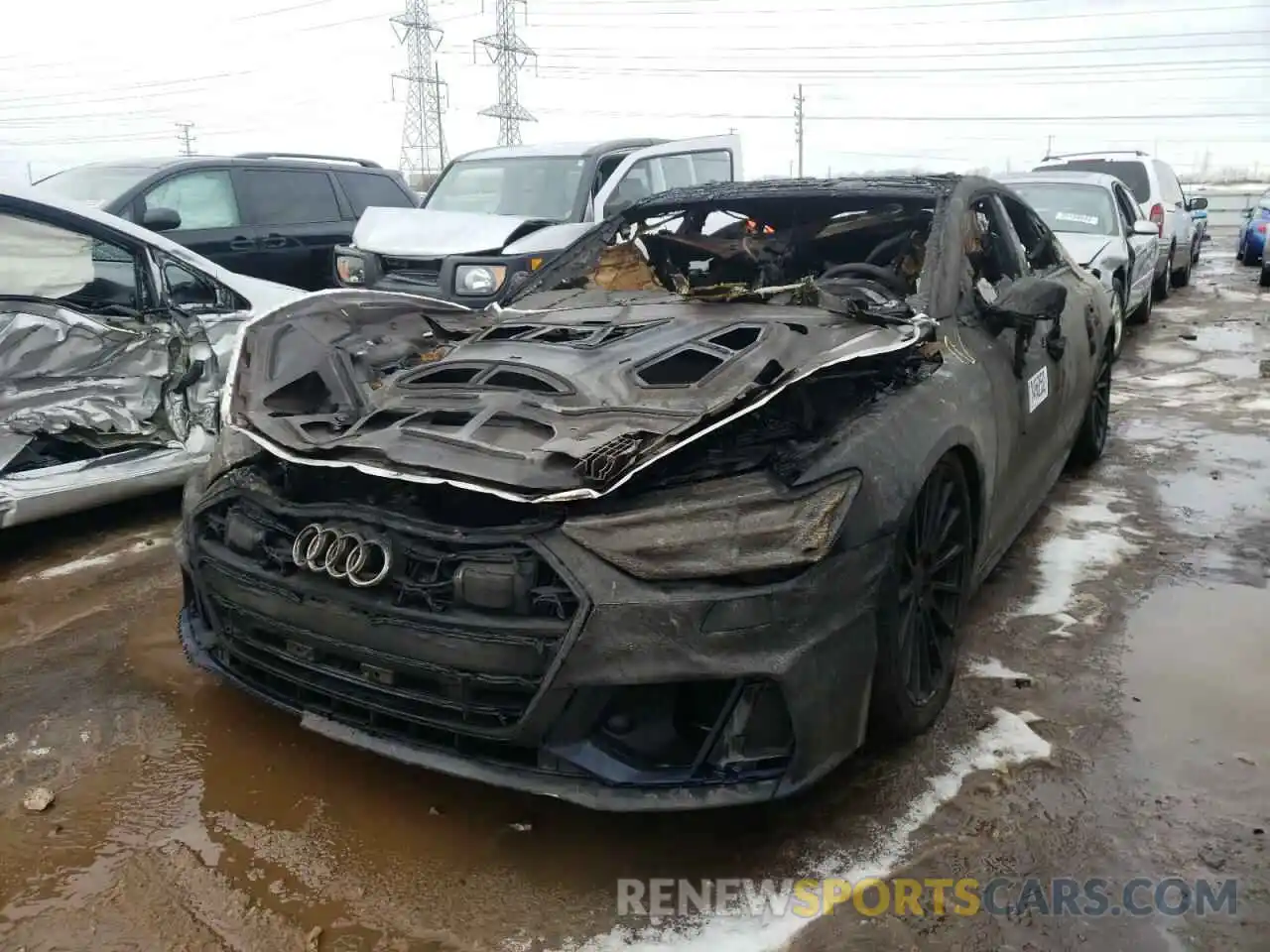 2 Фотография поврежденного автомобиля WAUSFAF21LN057897 AUDI S7/RS7 2020