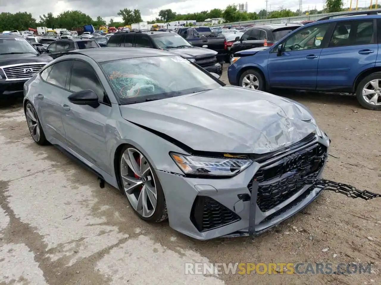 1 Photograph of a damaged car WUAPCBF21MN907250 AUDI S7/RS7 2021