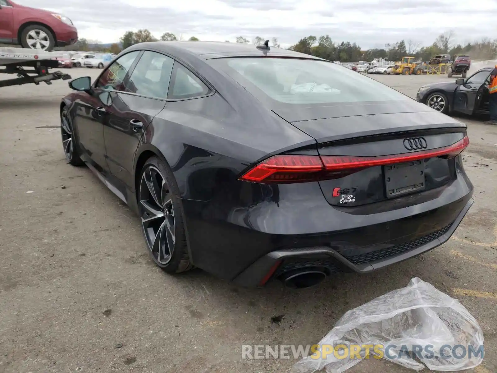 3 Photograph of a damaged car WUAPCBF24MN902172 AUDI S7/RS7 2021