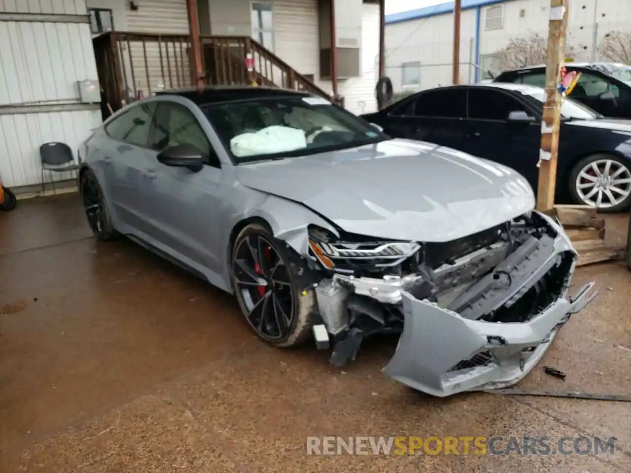 1 Photograph of a damaged car WUAPCBF26MN901654 AUDI S7/RS7 2021