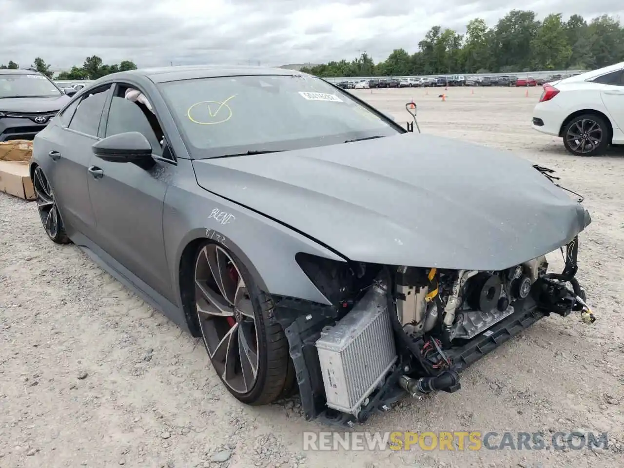 1 Photograph of a damaged car WUAPCBF28MN904569 AUDI S7/RS7 2021