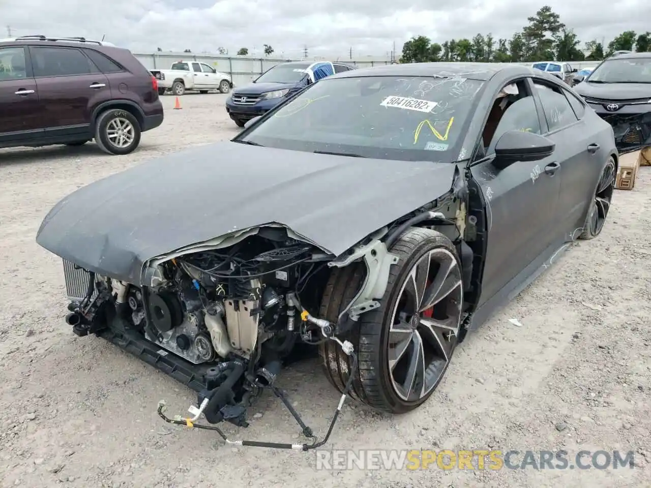 2 Photograph of a damaged car WUAPCBF28MN904569 AUDI S7/RS7 2021