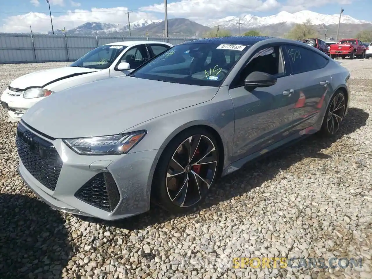 2 Photograph of a damaged car WUAPCBF2XMN904119 AUDI S7/RS7 2021