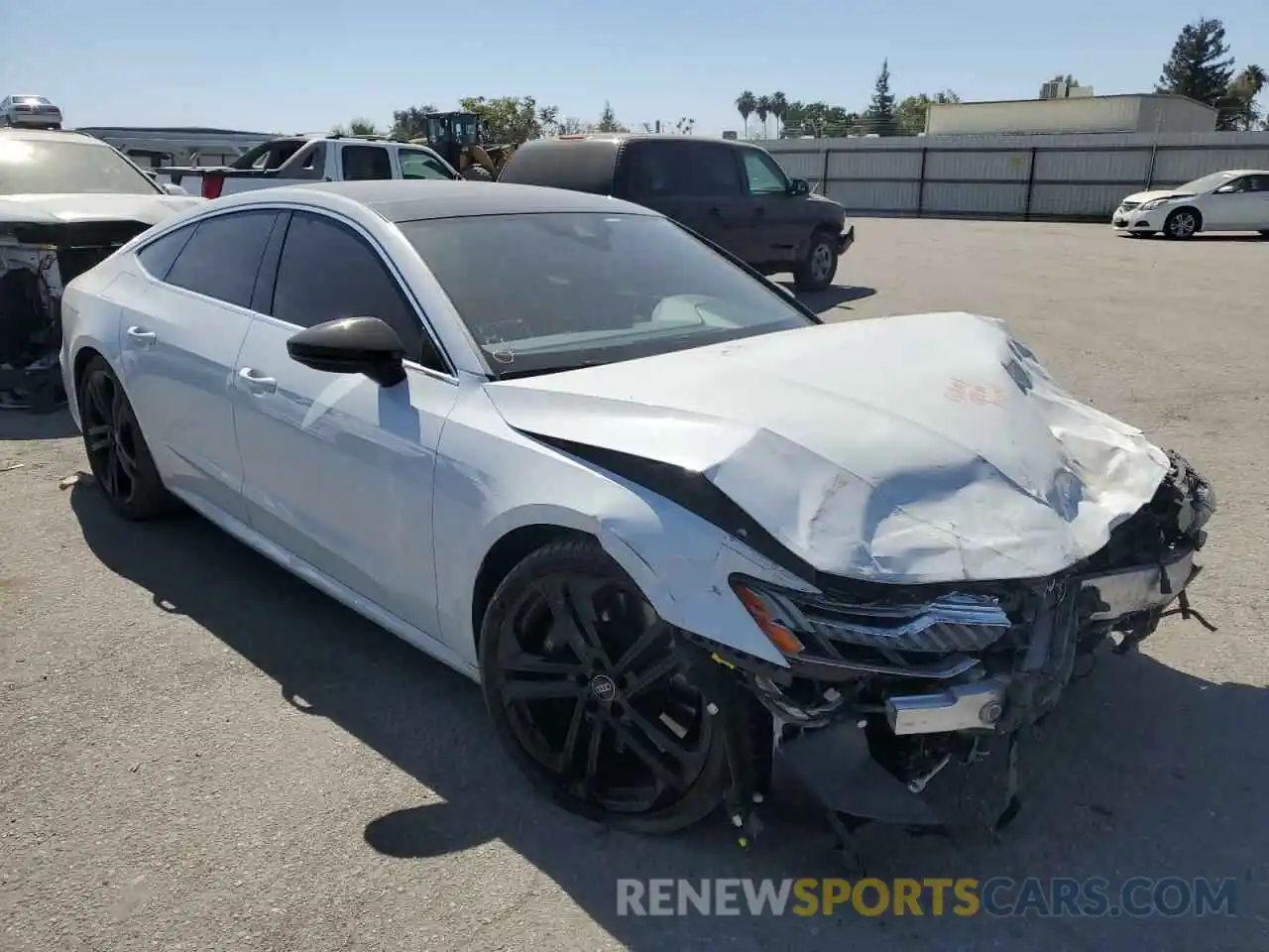 1 Photograph of a damaged car WAUPFBF25NN016607 AUDI S7/RS7 2022