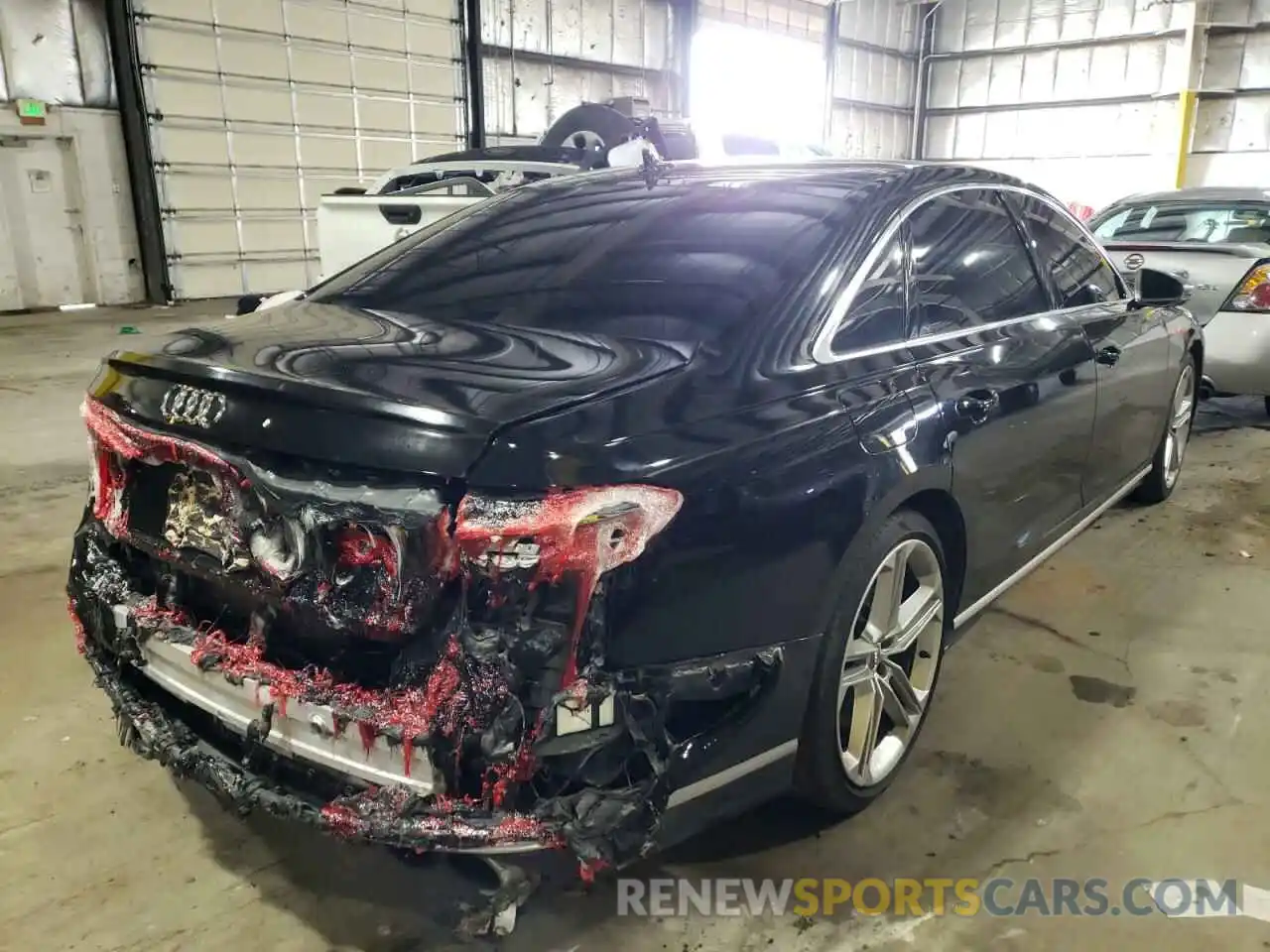 4 Photograph of a damaged car WAU8SAF83LN002037 AUDI S8 2020