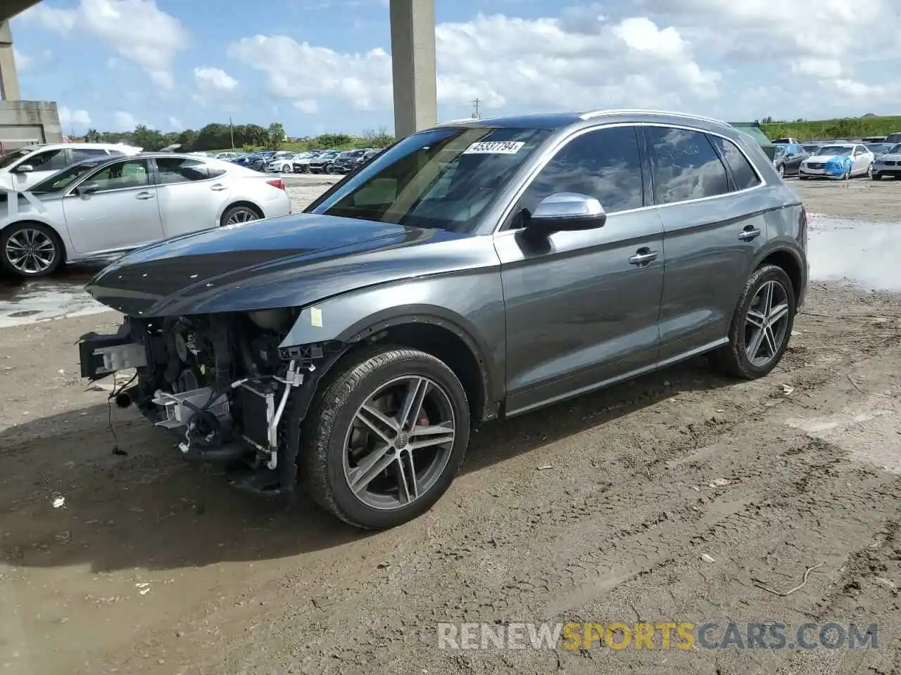 1 Photograph of a damaged car WA1A4AFY0K2082020 AUDI SQ5 2019