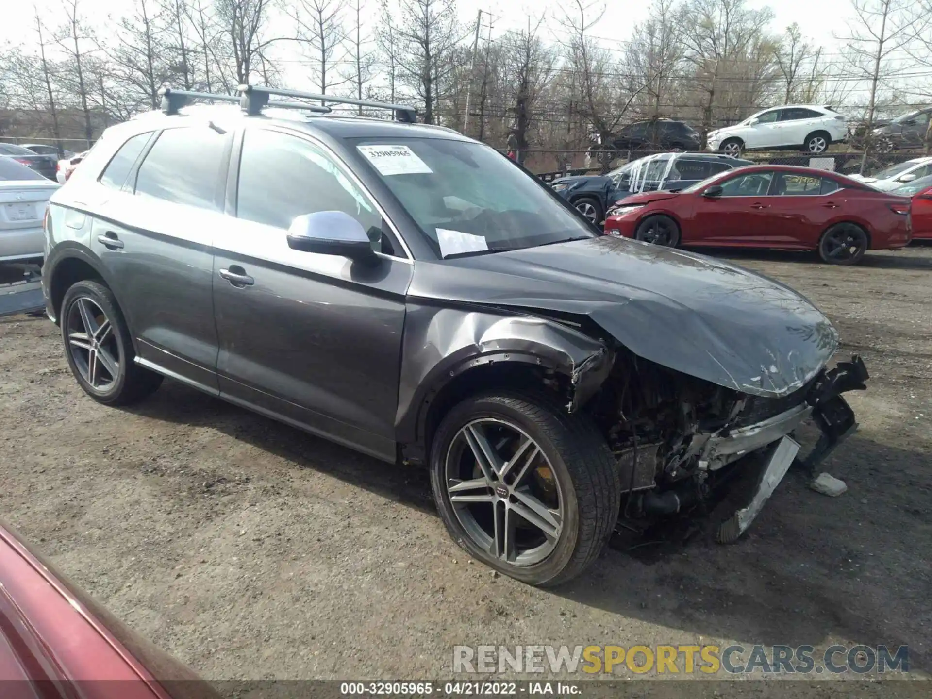 1 Photograph of a damaged car WA1A4AFY1K2137235 AUDI SQ5 2019