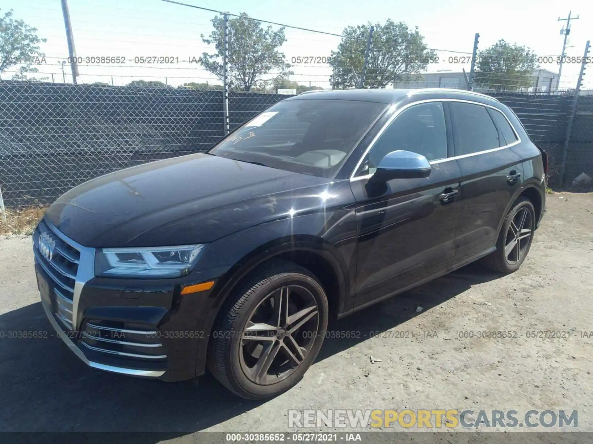 2 Photograph of a damaged car WA1A4AFY3K2086174 AUDI SQ5 2019