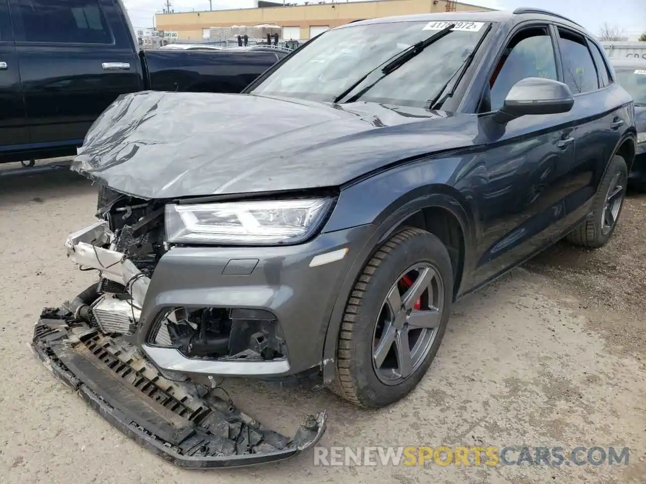 2 Фотография поврежденного автомобиля WA1A4AFYXK2019636 AUDI SQ5 2019