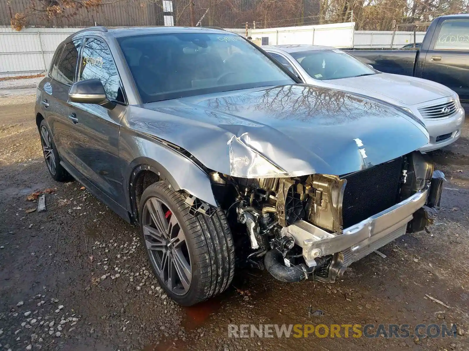 1 Photograph of a damaged car WA1B4AFY0K2005569 AUDI SQ5 2019