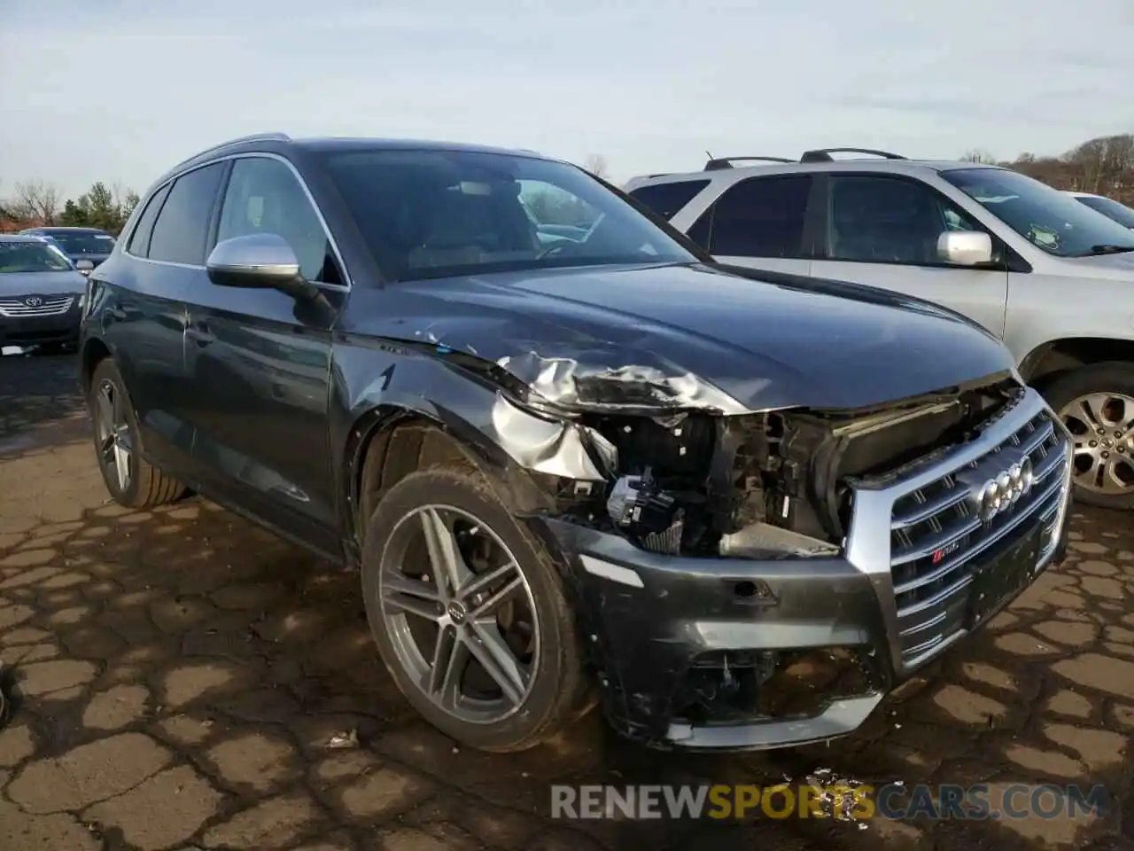 1 Photograph of a damaged car WA1B4AFY0K2068722 AUDI SQ5 2019