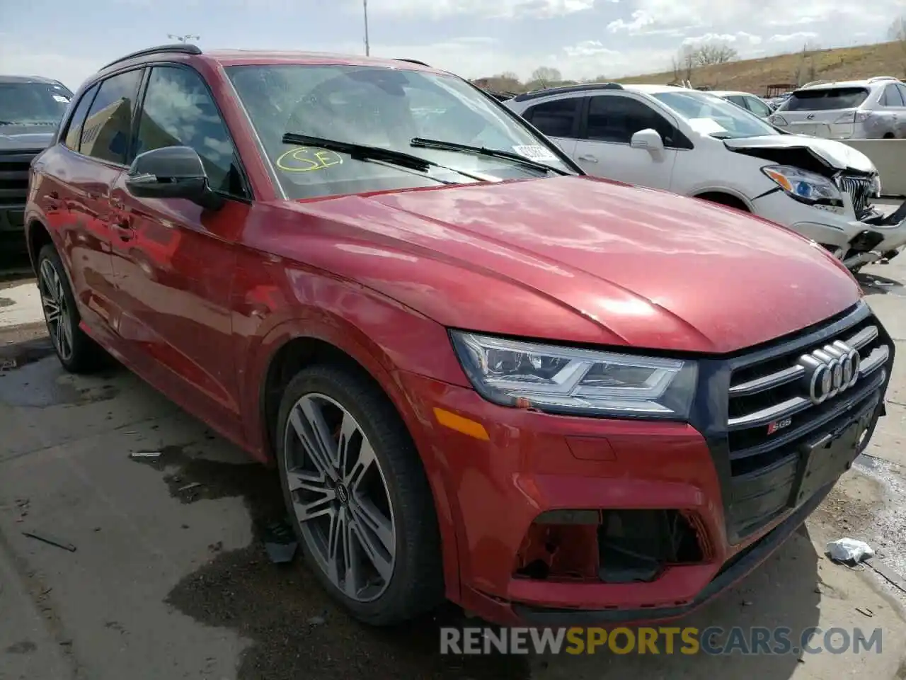 1 Photograph of a damaged car WA1B4AFY0K2110449 AUDI SQ5 2019