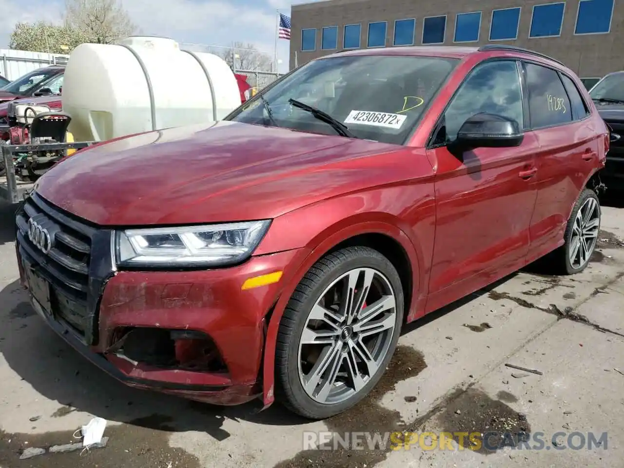 2 Photograph of a damaged car WA1B4AFY0K2110449 AUDI SQ5 2019