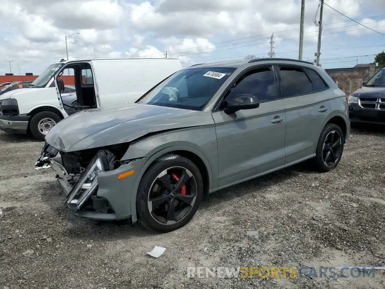 1 Photograph of a damaged car WA1B4AFY1K2001739 AUDI SQ5 2019