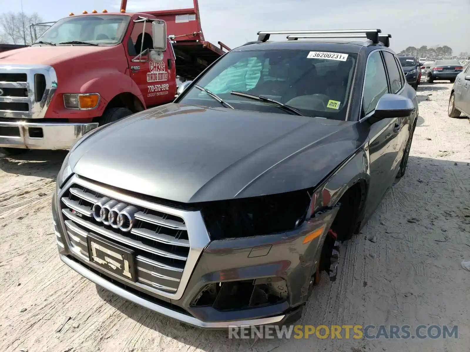 2 Photograph of a damaged car WA1B4AFY1K2022185 AUDI SQ5 2019