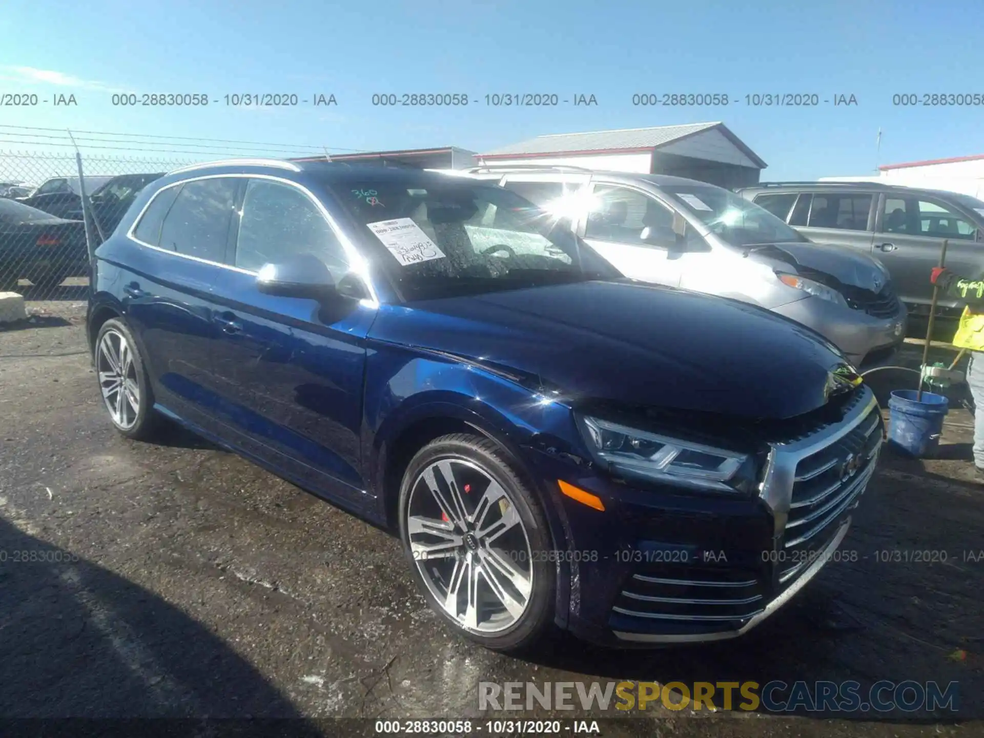 1 Photograph of a damaged car WA1B4AFY1K2023787 AUDI SQ5 2019