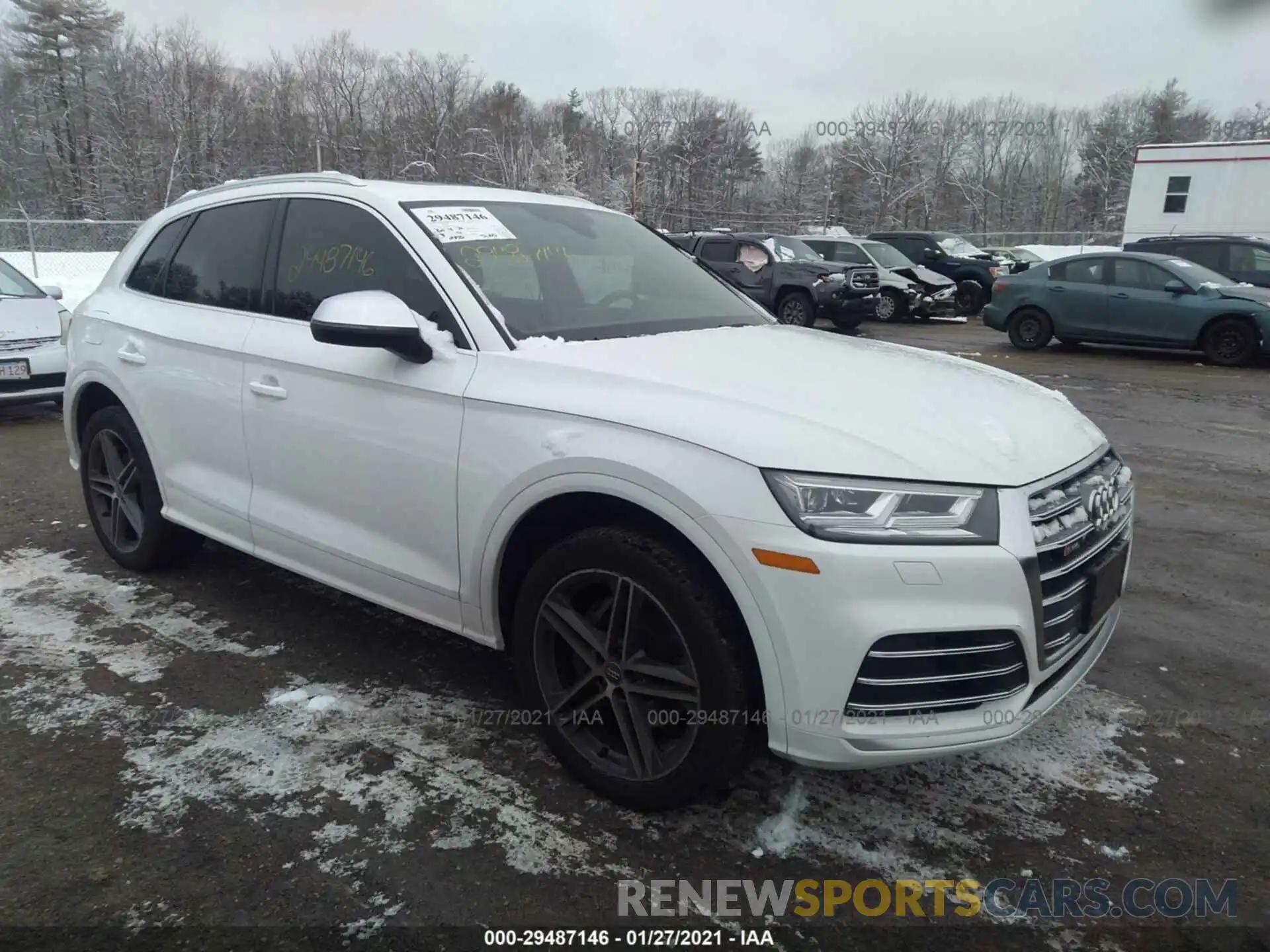 1 Photograph of a damaged car WA1B4AFY1K2080832 AUDI SQ5 2019