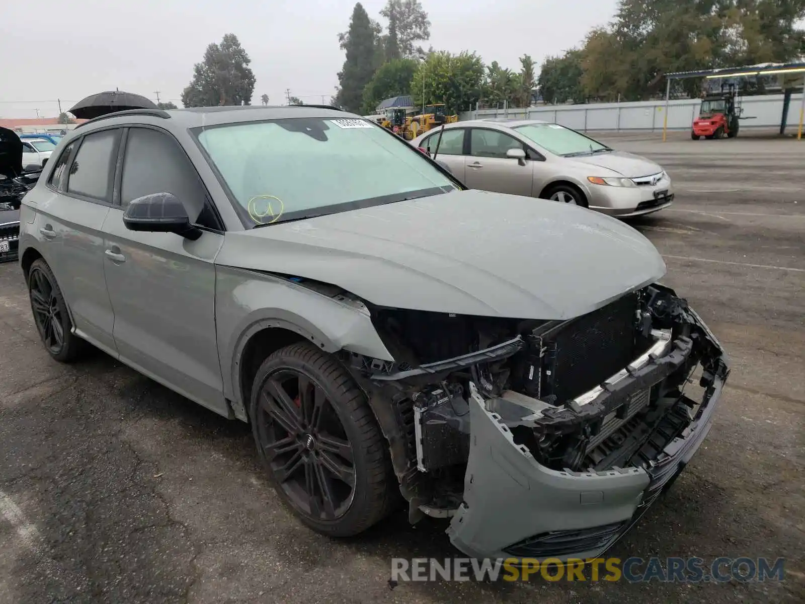 1 Photograph of a damaged car WA1B4AFY1K2110279 AUDI SQ5 2019