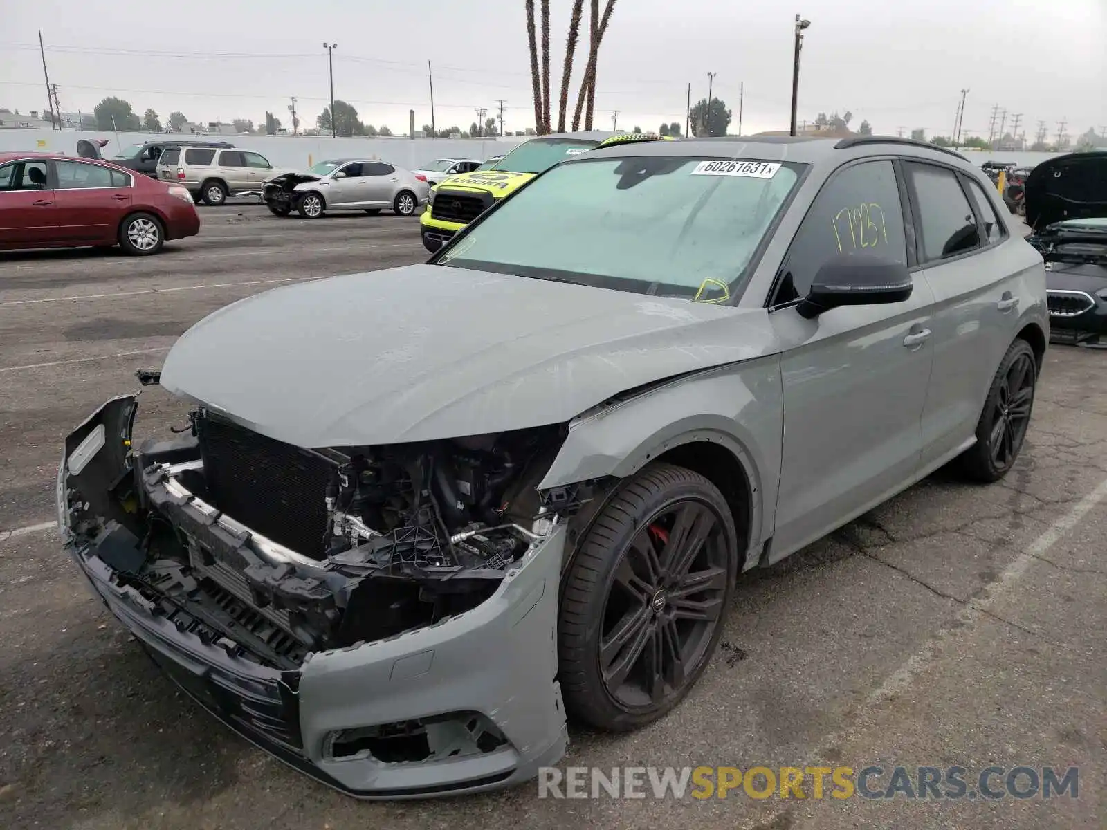 2 Photograph of a damaged car WA1B4AFY1K2110279 AUDI SQ5 2019