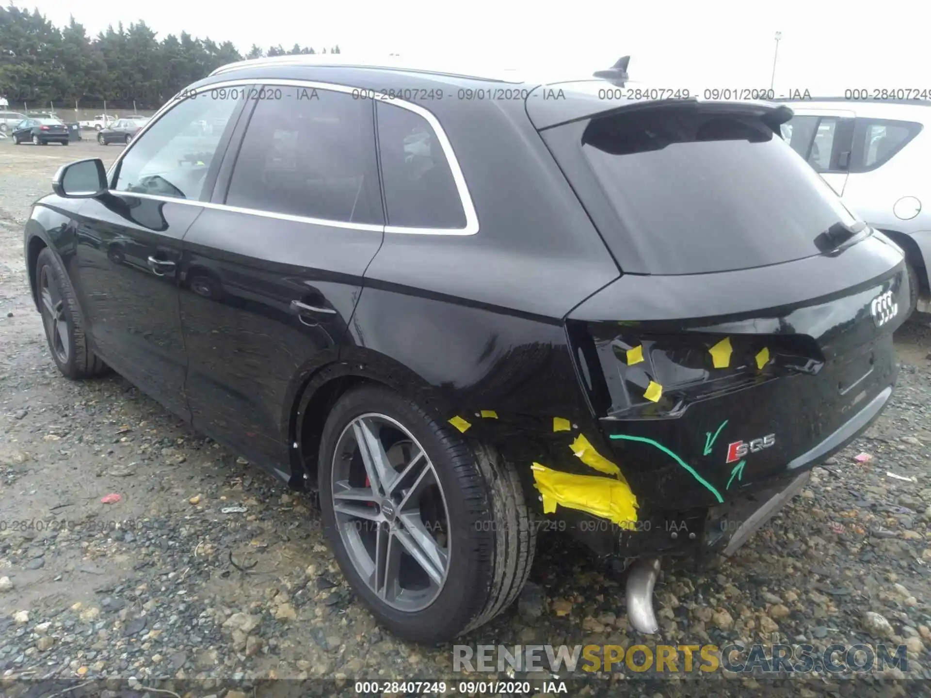 3 Фотография поврежденного автомобиля WA1B4AFY2K2001197 AUDI SQ5 2019