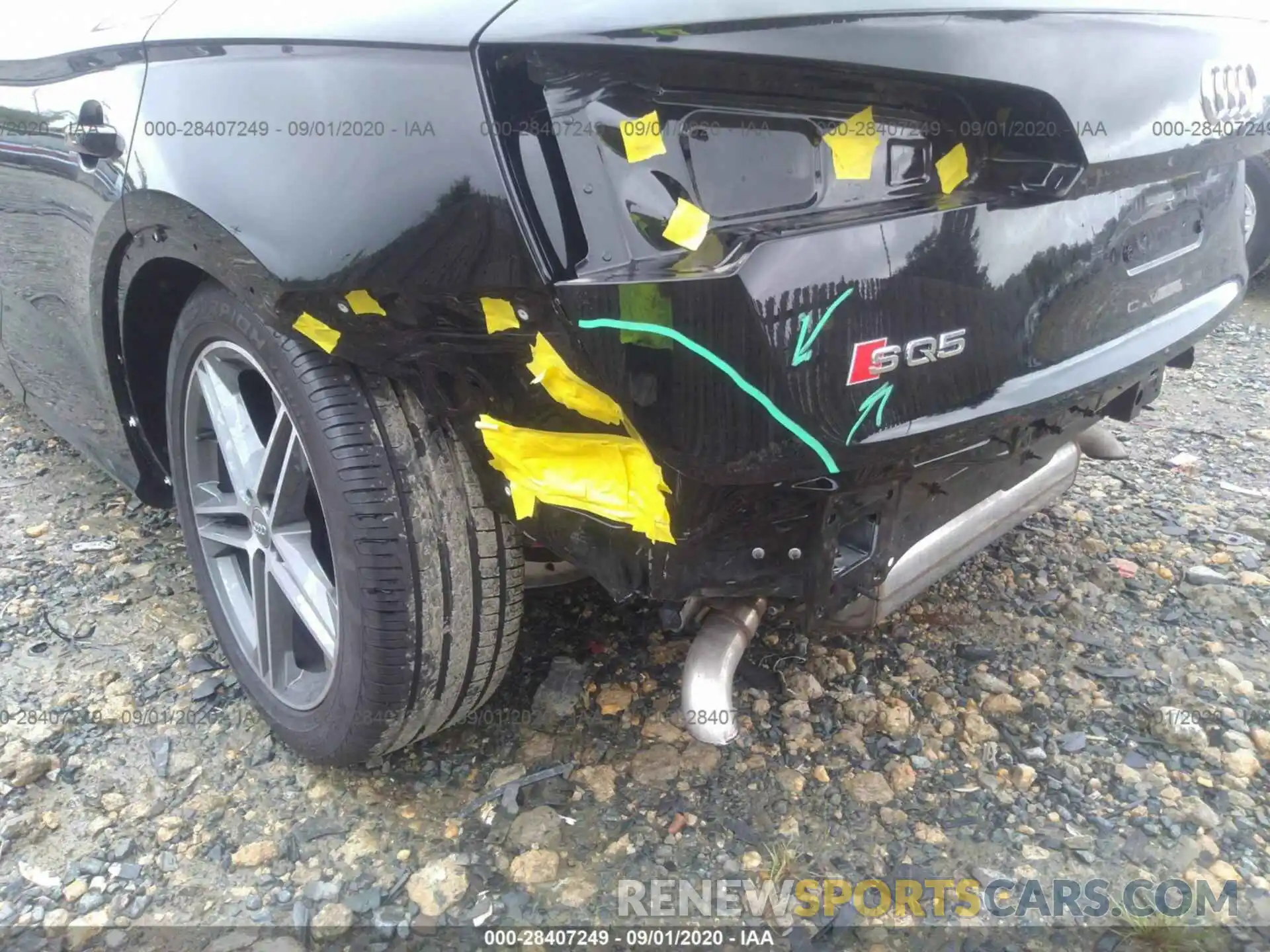 6 Photograph of a damaged car WA1B4AFY2K2001197 AUDI SQ5 2019