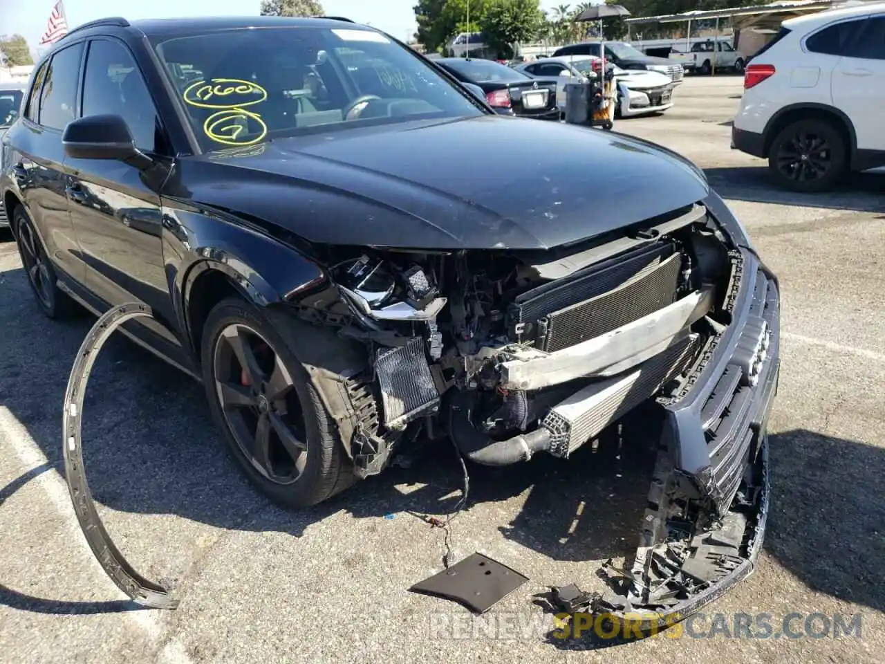 9 Photograph of a damaged car WA1B4AFY2K2070245 AUDI SQ5 2019