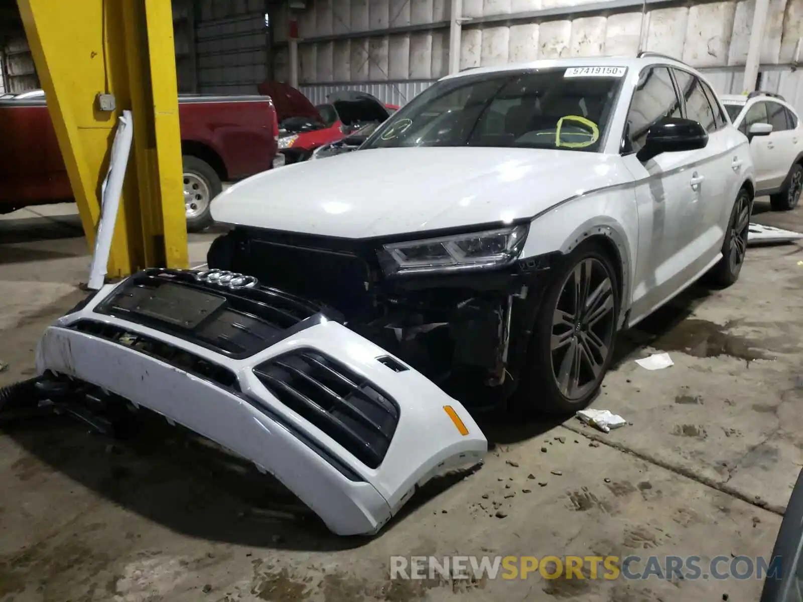 2 Photograph of a damaged car WA1B4AFY3K2026044 AUDI SQ5 2019