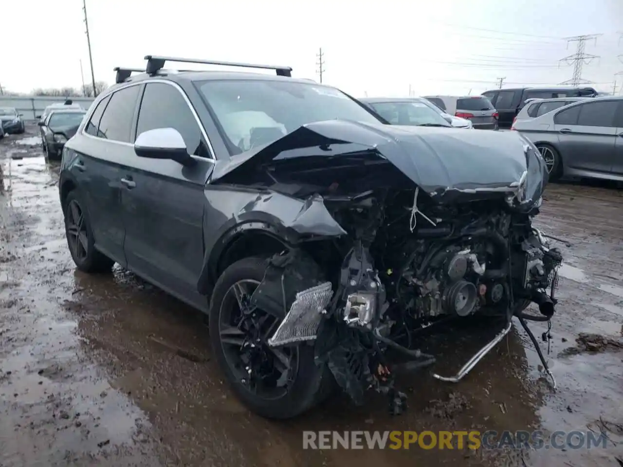 1 Photograph of a damaged car WA1B4AFY3K2059335 AUDI SQ5 2019