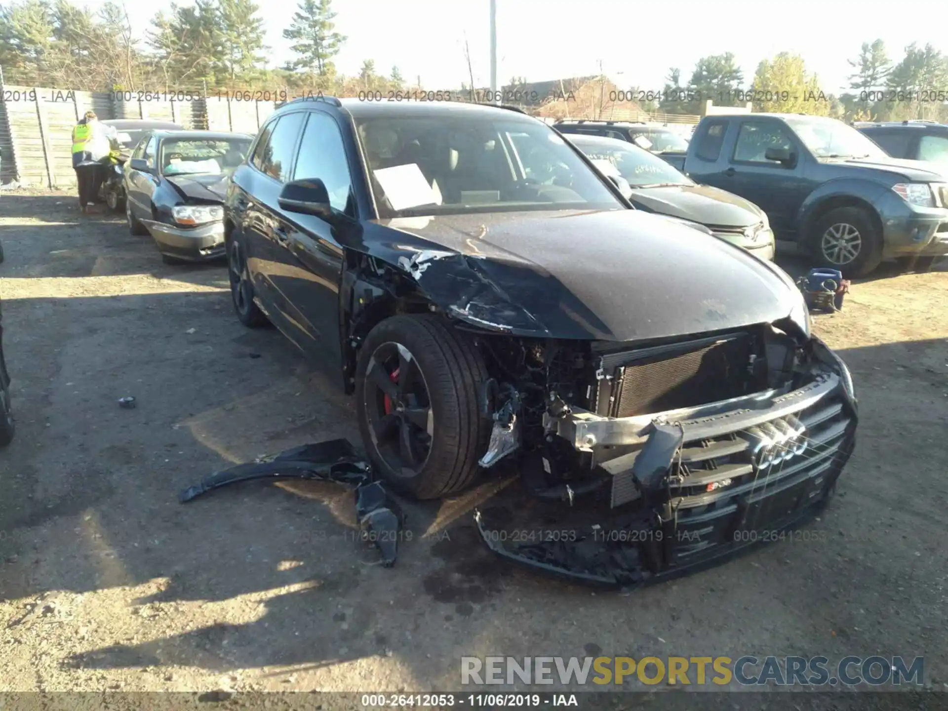 1 Photograph of a damaged car WA1B4AFY3K2063370 AUDI SQ5 2019