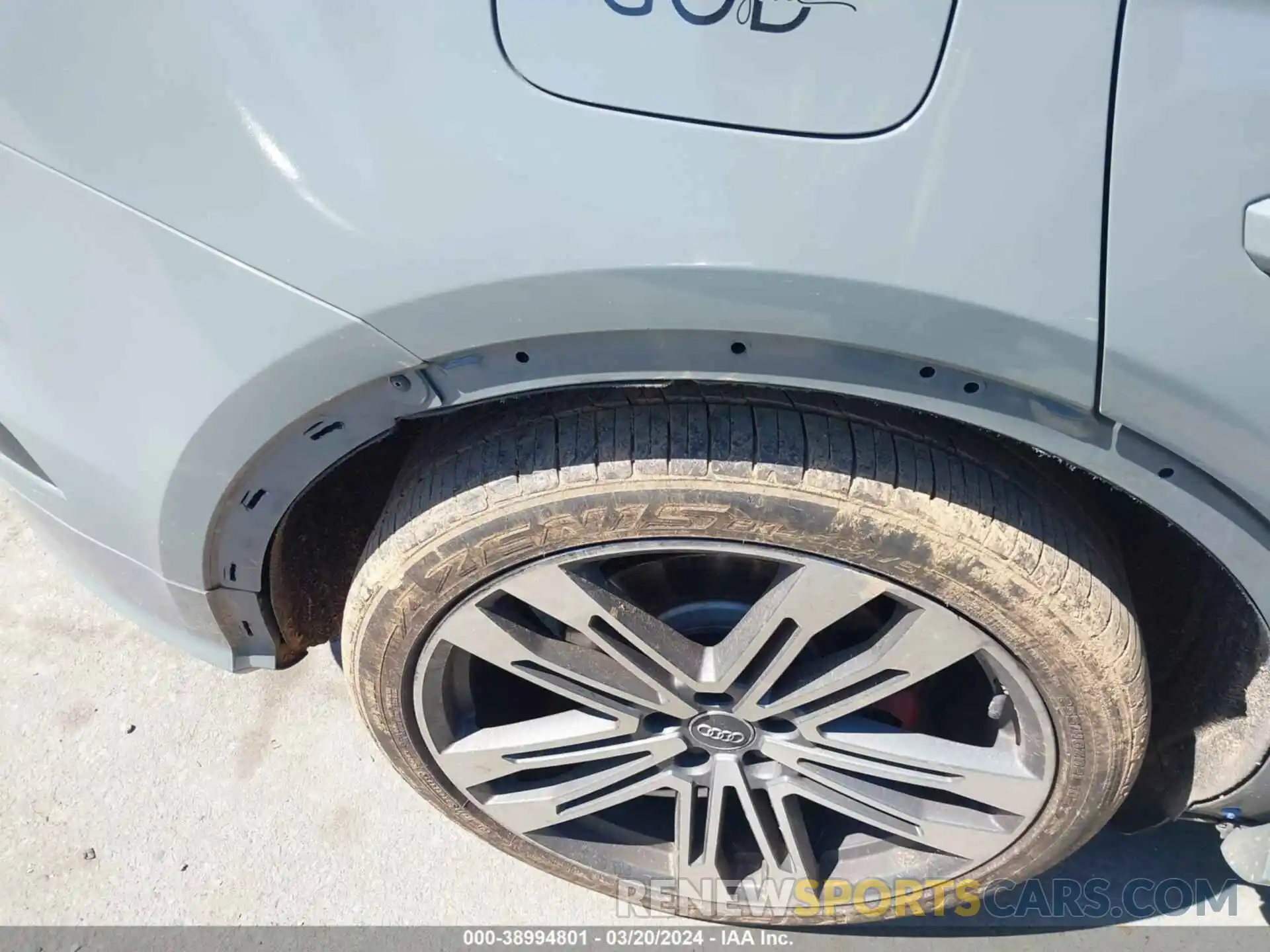 20 Photograph of a damaged car WA1B4AFY3K2082422 AUDI SQ5 2019