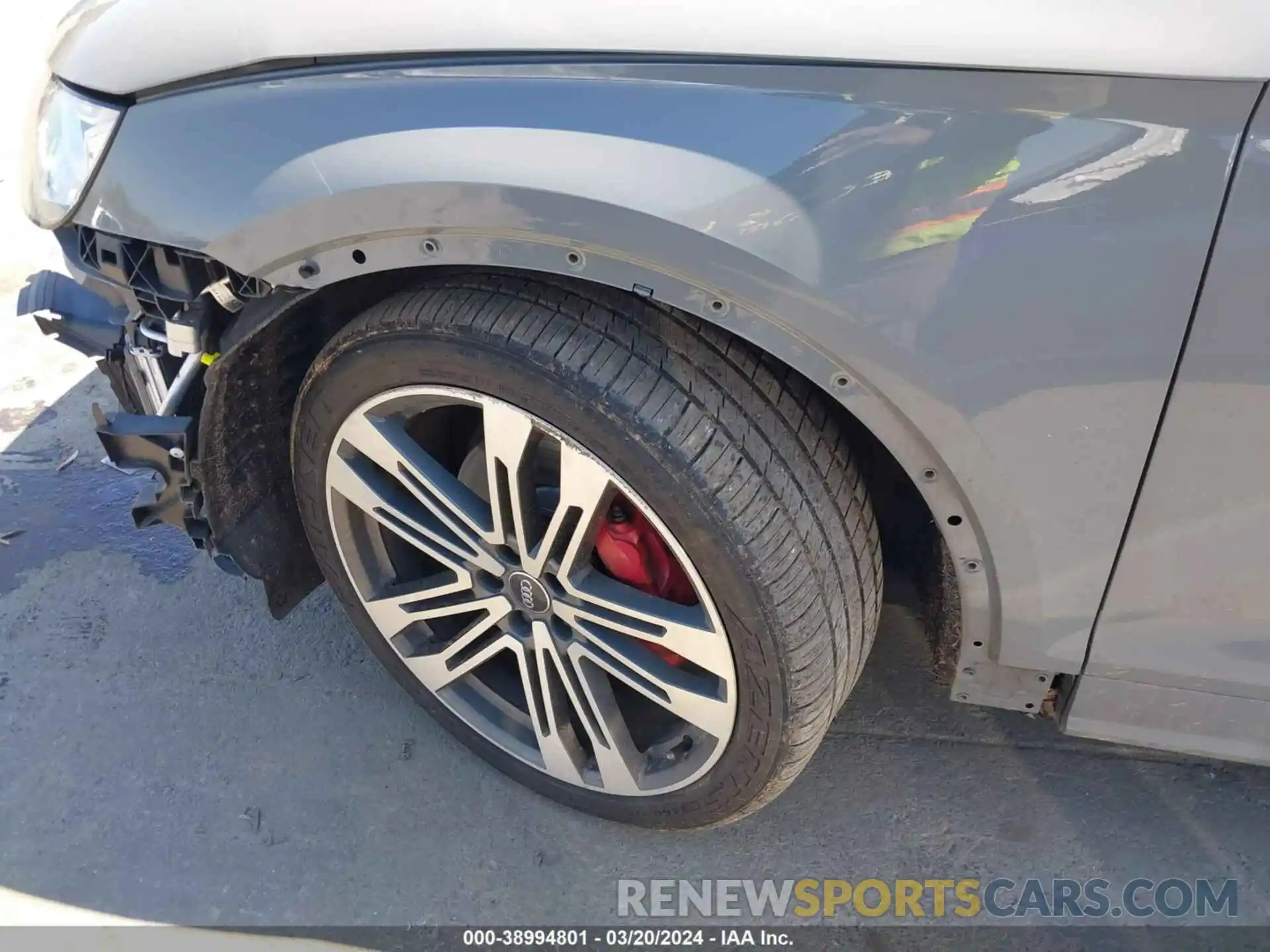 21 Photograph of a damaged car WA1B4AFY3K2082422 AUDI SQ5 2019