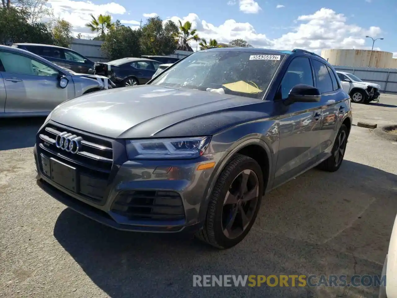 2 Фотография поврежденного автомобиля WA1B4AFY3K2109781 AUDI SQ5 2019