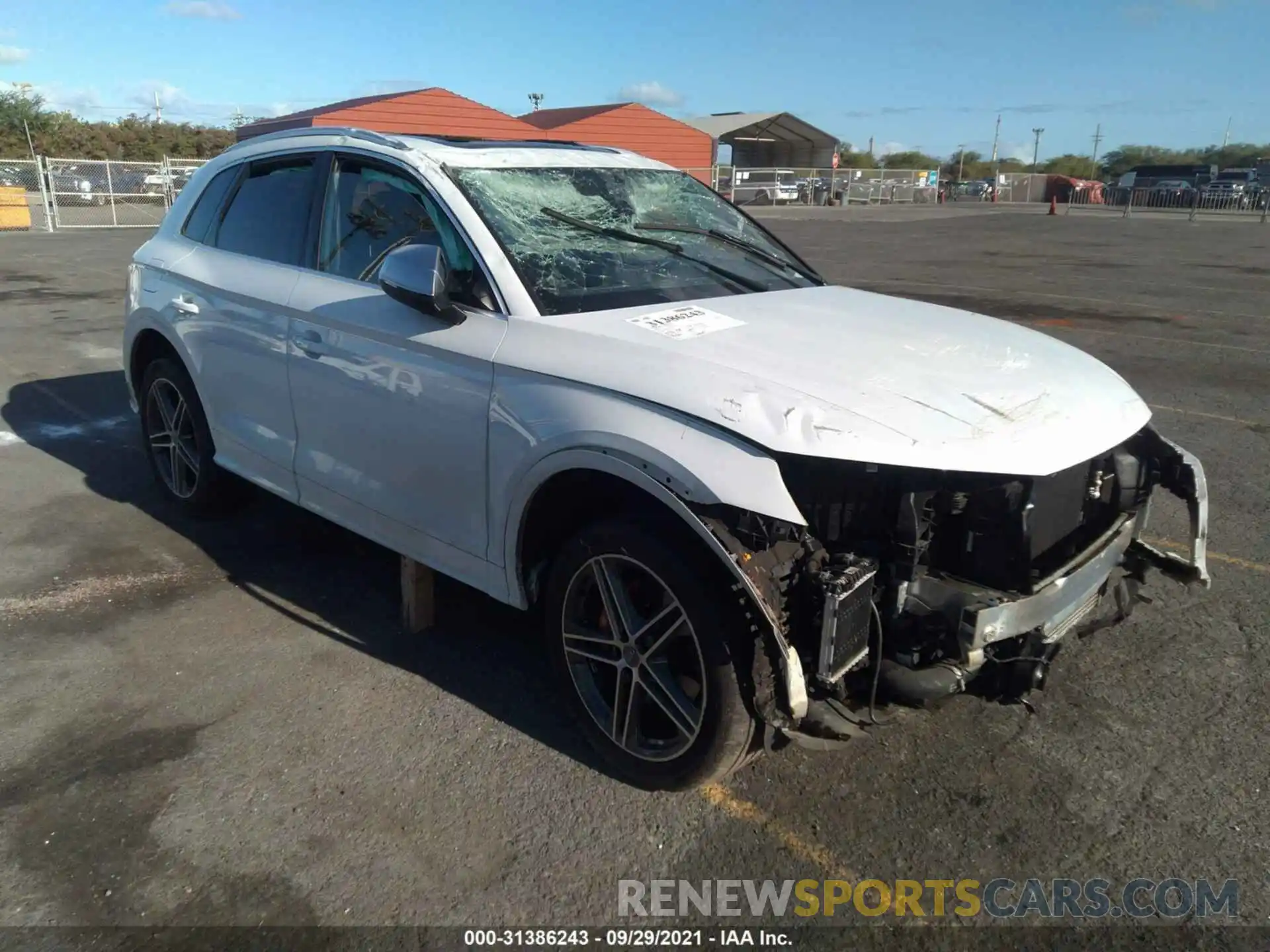 1 Photograph of a damaged car WA1B4AFY3K2112762 AUDI SQ5 2019