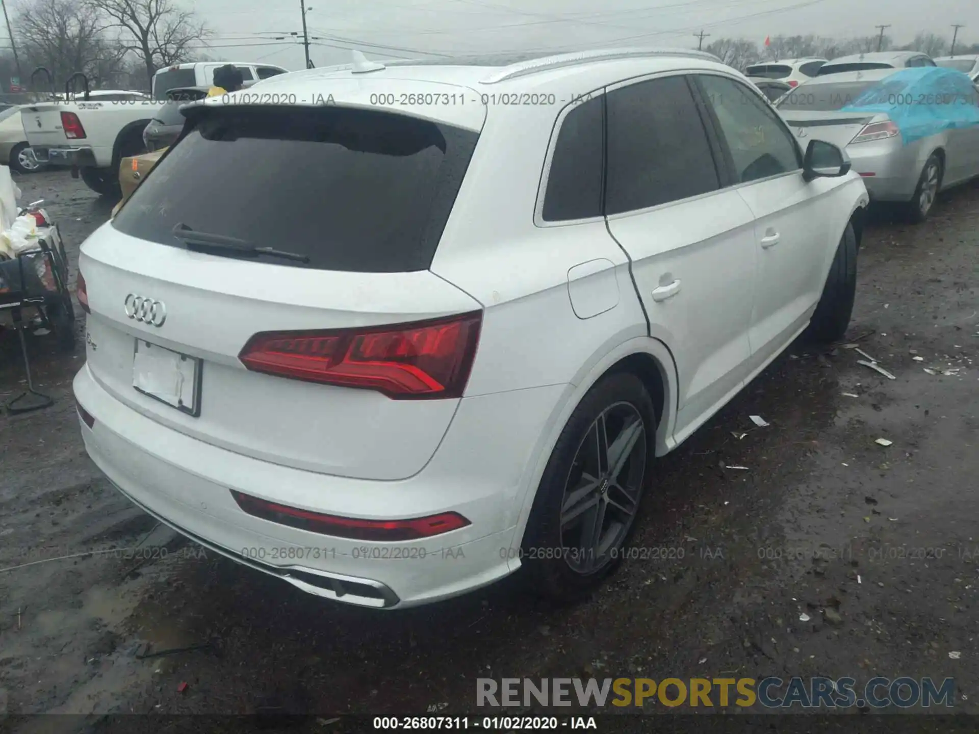 4 Фотография поврежденного автомобиля WA1B4AFY3K2120389 AUDI SQ5 2019