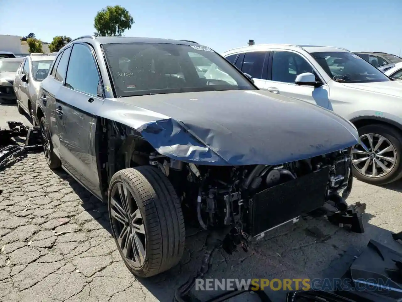 1 Photograph of a damaged car WA1B4AFY4K2053303 AUDI SQ5 2019