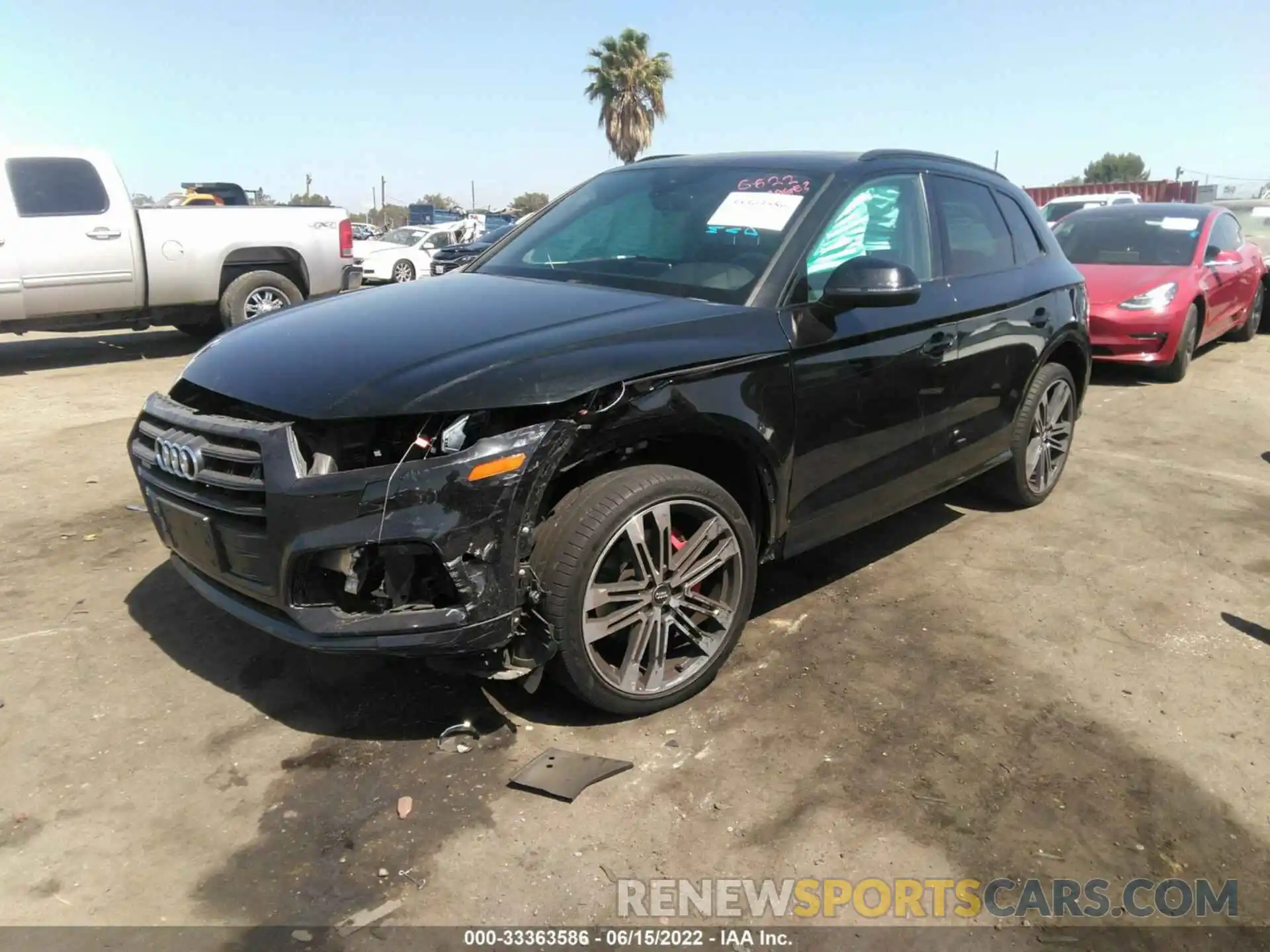 2 Photograph of a damaged car WA1B4AFY4K2081361 AUDI SQ5 2019