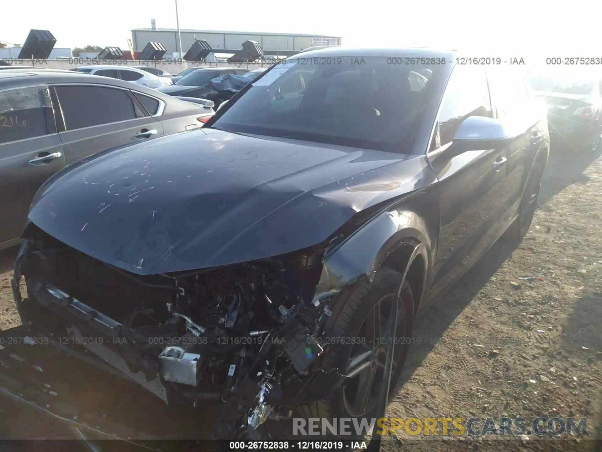 2 Photograph of a damaged car WA1B4AFY4K2129554 AUDI SQ5 2019